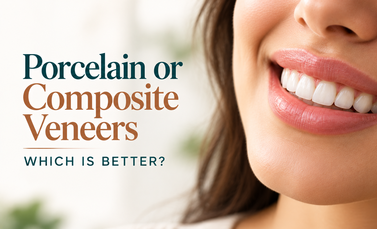porcelain vs composite veneers